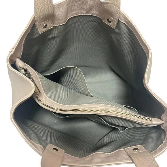 Auth FURLA - Light Pink Leather Tote Bag - Picture 7 of 8